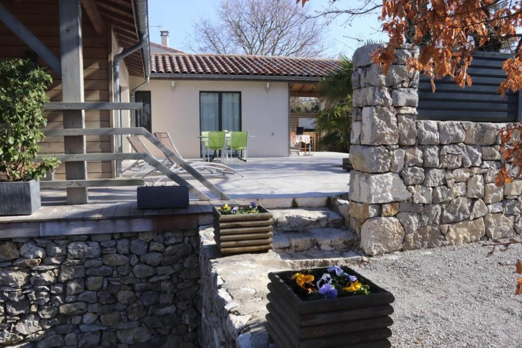 Les Oliviers Gite Grand Confort Au Calme Classe 3 Etoiles Balazuc Dış mekan fotoğraf