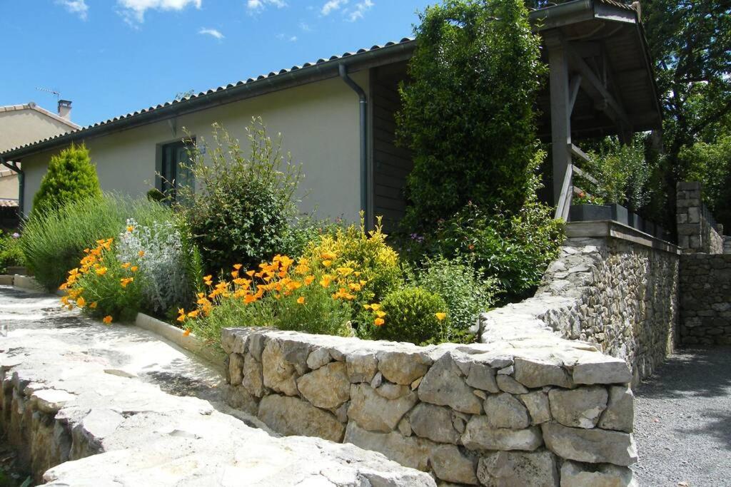 Les Oliviers Gite Grand Confort Au Calme Classe 3 Etoiles Balazuc Dış mekan fotoğraf