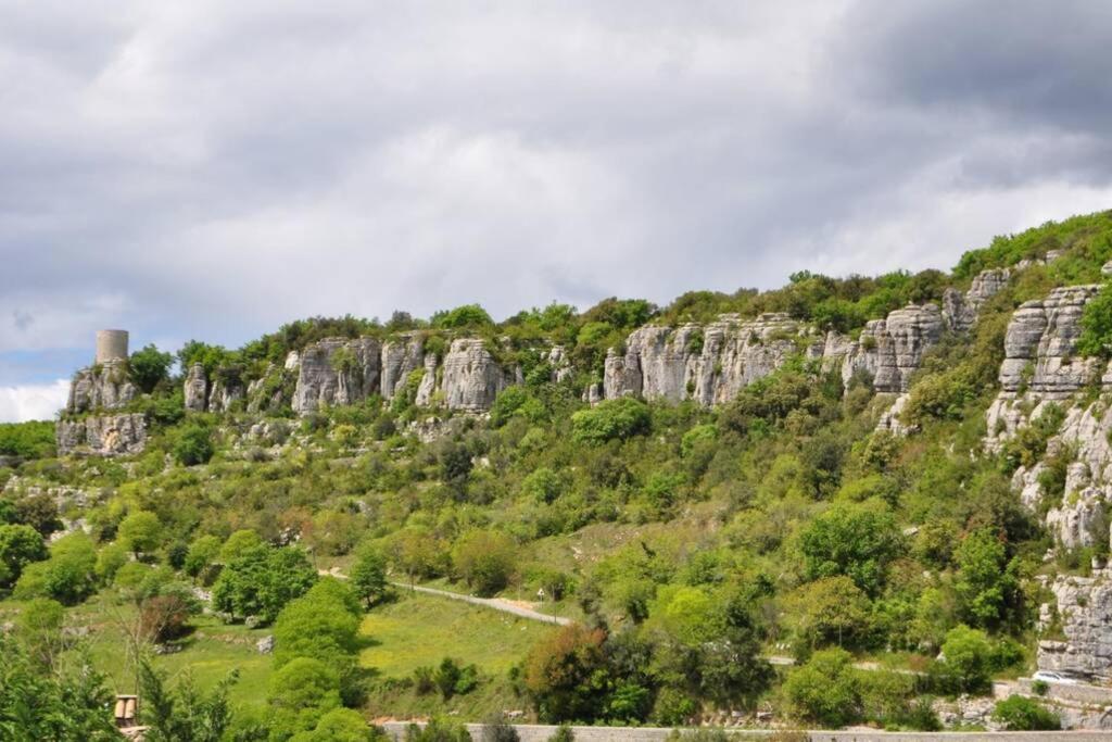 Les Oliviers Gite Grand Confort Au Calme Classe 3 Etoiles Balazuc Dış mekan fotoğraf