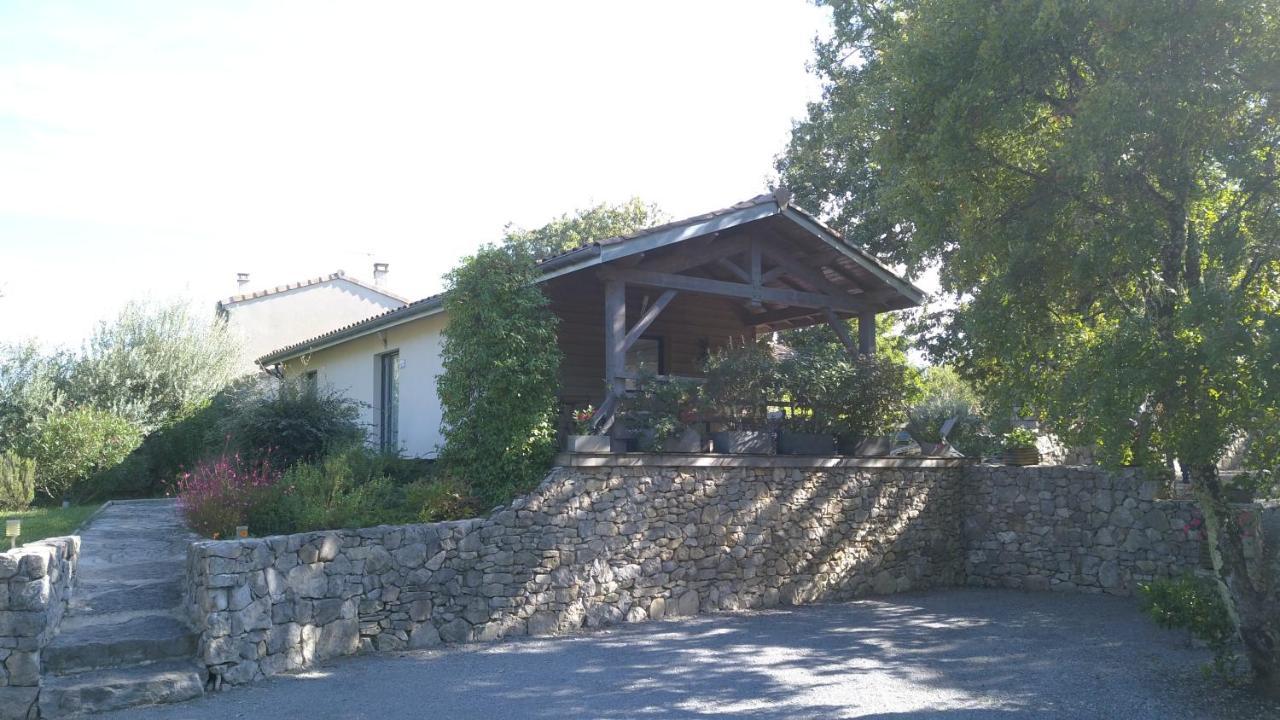 Les Oliviers Gite Grand Confort Au Calme Classe 3 Etoiles Balazuc Dış mekan fotoğraf